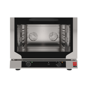 Tecnoeka Forno Ventilato a Convezione con Vapore Indiretto - Gastronomia - N° 4 Teglie GN