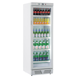 Klimaitalia Vetrina Bibite EKG390VG Litri 365 +0° +10°C con LED Chiave e Serratura