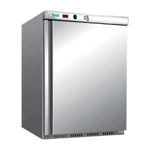 FORCAR Frigorifero Sottobanco ER200SS - Acciaio Inox e Porta Cieca - Temp +2° +8°C - Ca