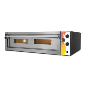 Attrezzature Professionali Forno Elettromeccanico Pizzeria FAMN6 - Temperatura 450°C - Capacità 6 Pizze Ø 3