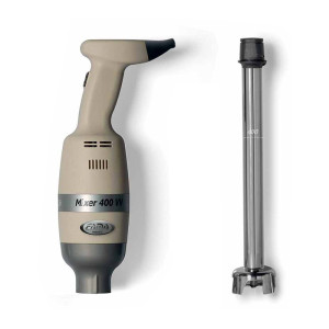 Fama Industrie Srl Mixer a Immersione Serie LIGHT 400 Watt Velocità Variabile - Blocco Motore + Mes