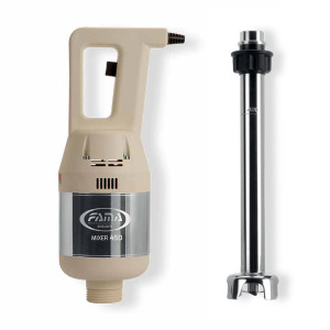 Fama Industrie Srl Mixer a Immersione Serie HEAVY 450 Watt Velocità Variabile - Blocco Motore + Mes