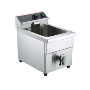 Attrezzature Professionali Friggitrice da Banco a Induzione FRI8LT - Capacità Lt 8 - Temperatura +60° +190°