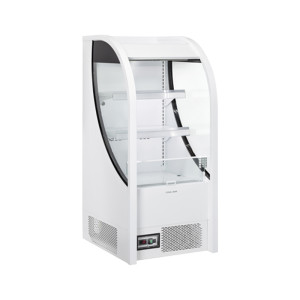 CoolHead Frigo Vetrina per Self Service Open Front FT188 con Tenda Avvolgibile - Colore N
