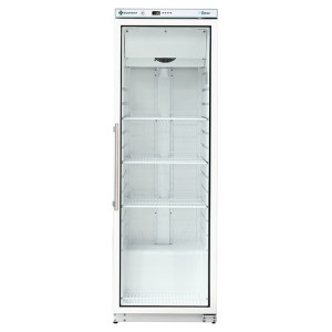 FORCAR Armadio Refrigerato ERV400G Ecovent - Lamiera Verniciata e Porta a Vetro - Capac