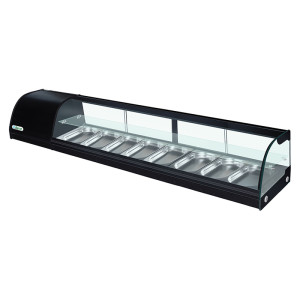 FORCAR Vetrina Espositiva per Tapas TS2000 - Capacità n° 8 Bacinelle GN1/3