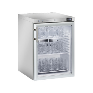 CoolHead Armadio Congelatore per Bicchieri in Acciaio Inox GFX2V - Capacità lt 141 - Temp