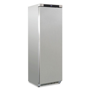 Klimaitalia Armadio Frigorifero Statico GN400TN-INOX con Porta Cieca Inox e Termostato Elett