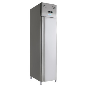 Forcold Armadio Congelatore Ventilato GNH280BT Inox AISI 304 - Larghezza Cm 44,8 - Temp
