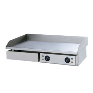Attrezzature Professionali Griglia Elettrica Professionale Grande WHN75L - Linea Smart Line - Piano Riscald