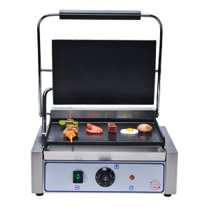 Beckers Piastra Grill in Ghisa WLM1 Smart Line - Superiore e Inferiore Liscio - Piano Cm