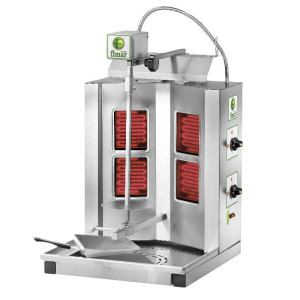 FIMAR Gyros per Kebab GYR40 - N° 4 Resistenze a Infrarossi - Capacità Carne Kg 5/10