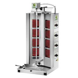 FIMAR Gyros per Kebab GYR80 - N° 8 Resistenze a Infrarossi - Capacità Carne Kg 30/65
