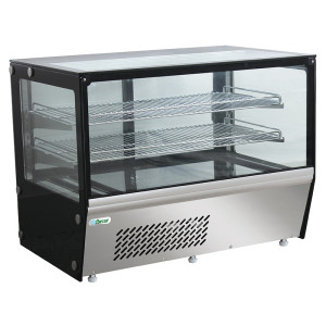 FORCAR Espositore Vetrina Refrigerato da Banco - Panini e Snack - Capacità lt 174