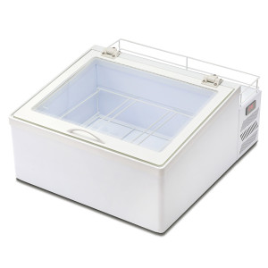 Attrezzature Professionali Mini Vetrina da Banco ICE3V Gelato Mantecato - Capacità Lt 15