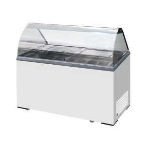 Klimaitalia Vetrina Gelati Statica ICE8 - Temp -13° -23°C - Capacità Lt 414