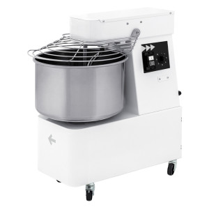Prismafood Impastatrice a Spirale IBM10 con Testa e Vasca Fissa - Pizzerie e Panetterie - C