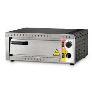 Attrezzature Professionali Forno Pizza Meccanico FMMN1 Camera Singola con Porta Inox - Gluten Free - Capaci