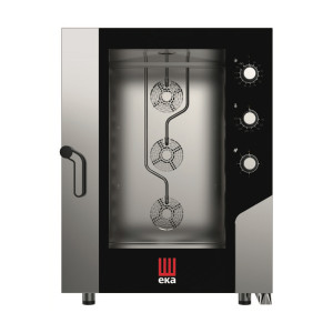 Tecnoeka Forno Elettrico Combinato a Convezione - Gastronomia - 10 Teglie GN2/1 - Diverse