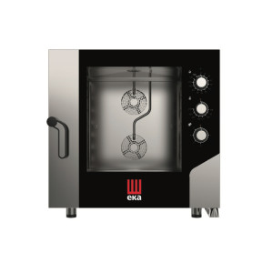 Tecnoeka Forno Elettrico Combinato a Convezione - Gastronomia - 6 Teglie GN2/1 - Diverse