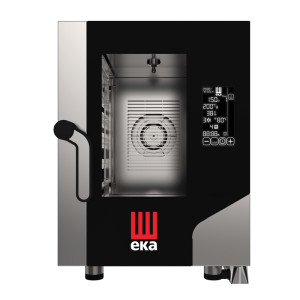 Tecnoeka Forno Elettrico Compatto a Convezione - Gastronomia - 6 Teglie GN2/3 - Diverse V