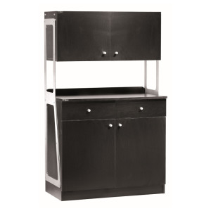 FORCAR Mobile di Servizio Alto ML3212SSP - N° 2 Cassetti + N° 2 Sportelli + N° 2 Pensil
