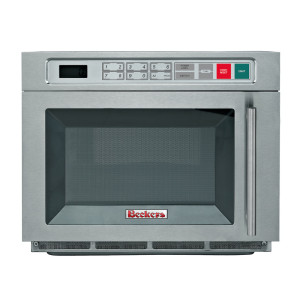 Beckers Forno Microonde Professionale MWO-D1-PRO - N° 2 Piatti Fissi e Doppio Magnetron