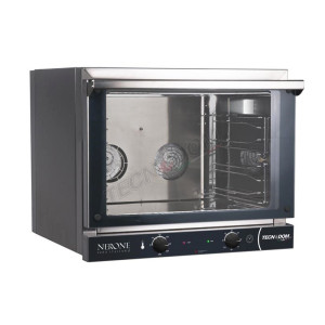 Tecnodom Forno a Convezione Manuale NERONE per Gastronomia - Capacità N° 4 Teglie GN1/1