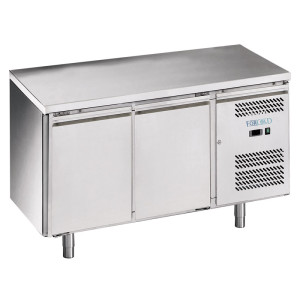 Forcold Tavolo Refrigerato 2 Ante PA2100TN-FC - Pasticceria e Pizzeria - Capacità Lt 390