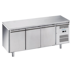Forcold Tavolo Refrigerato 3 Ante PA3100TN-FC - Pasticceria e Pizzeria - Capacità Lt 580