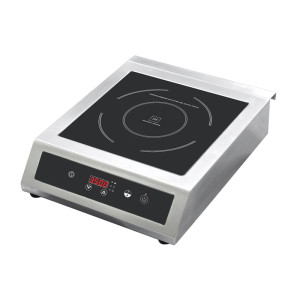 Attrezzature Professionali Piastra a Induzione IND350EXL - Piano in Vetroceramica Cm 36 x 36 - Pentole Ø  C