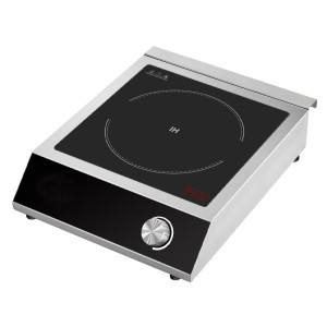 Attrezzature Professionali Piastra a Induzione Smart Line IND350EC - Piano in Vetroceramica Cm 28 x 28 - Pe