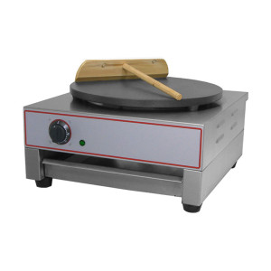 Beckers Crepiera Professionale DE1 - Piastra Singola Cm Ø 40