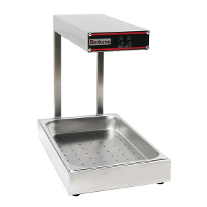 Beckers Piastra Scaldavivande a Infrarossi in Acciaio Inox