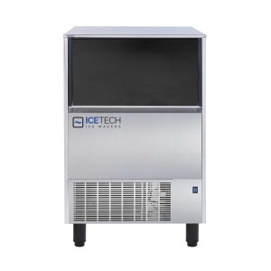 Icetech Fabbricatore di Ghiaccio a Cubetti Vuoti PS82 - Prod/24h Kg 75 - Deposito Kg 37
