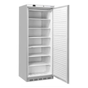 CoolHead Armadio Freezer Verticale con Porta Cieca QNX400 - Rivestimento in Acciaio - Cap