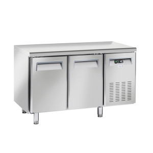 CoolHead Tavolo Refrigerato Ventilato per Gastronomia in Acciaio Inox - N° 2 Porte Autoch