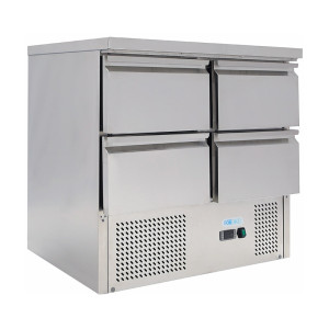 Forcold Saladette Refrigerata N° 4 Cassetti - Capacità lt 240