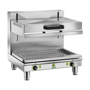 FIMAR Salamandra con Testa Mobile SAL600MB - Griglia cm 53 x 32,5
