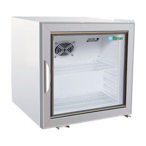 FORCAR Mini Frigo SC50G Porta Singola Vetro - Prima Colazione - Capacità Lt 68