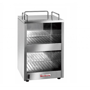 Beckers Scaldatazze in Acciaio Inox CW72 - Capacità N° 72 Tazze