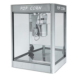 Palanca Francesco Macchina per Popcorn da Banco SEMPLICE INOX - Full Inox Lucido - Produzione 600