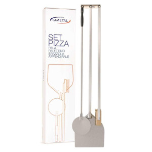 Gimetal Set Uso Domestico - Pala Palino Spazzola e Appendipale