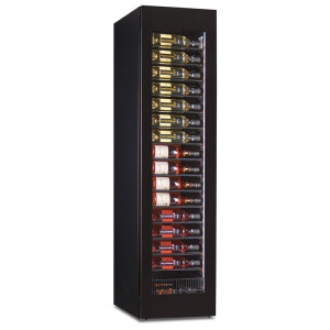 Klimaitalia Frigo Vini Ventilato SLIM-WINE-112 - Porta a Vetro a Sfioro - Temp +2° +20° - Ca
