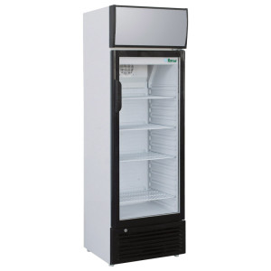 FORCAR Armadio Refrigerato Statico SNACK251SC Porta Singola Vetro - Bibite e Lattine -