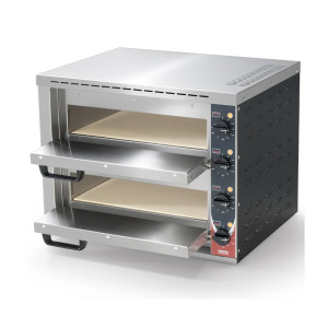Sirman Forno Elettrico per Pizza STROMBOLI - N° 2 Camere per N° 4 Pizze Cm 22,9