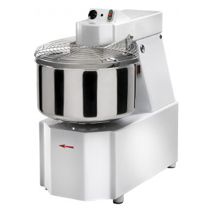 Attrezzature Professionali Impastatrice a Spirale Testa Fissa - Capacità Vasca Lt 53/ Kg 45