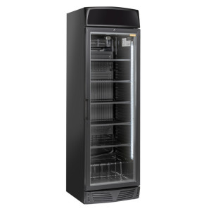 CoolHead Vetrina Bibite TKG390CB con Display Digitale Interno e Opalina - Capacità Lt 350