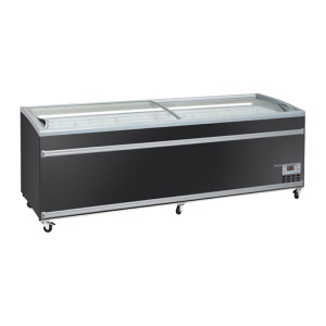 CoolHead Congelatore Orizzontale a Isola da Supermercato in Acciaio Verniciato VF2600VB -