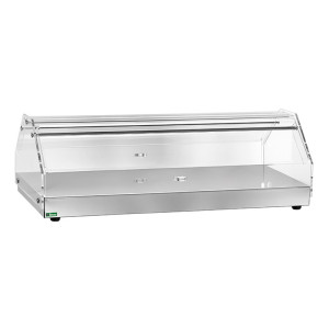 FORCAR Vetrina Bar Neutra per Brioches e Panini - N° 1 2 o 3 Ripiani - Lunghezza Cm 85